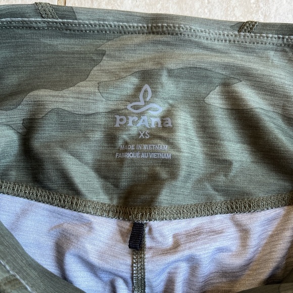 Prana Electa Leggings XS – Sage Green Camo Yoga Pant Activewear - Picture 4 of 4